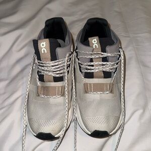 On Running “Inspired” Gray and Black Running Shoes